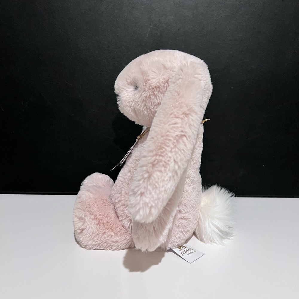 Authentic Jellycat Bashful Luxe Bunny Willow - Medium-Sweet face! - Picture 2 of 9